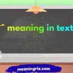 ^^ meaning in text
